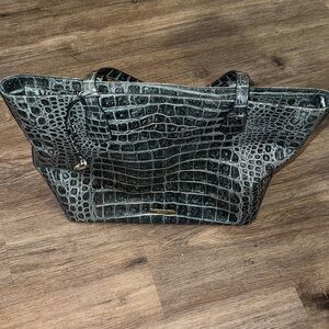 New Brahmin Misha Osidian Viel Tote Bag